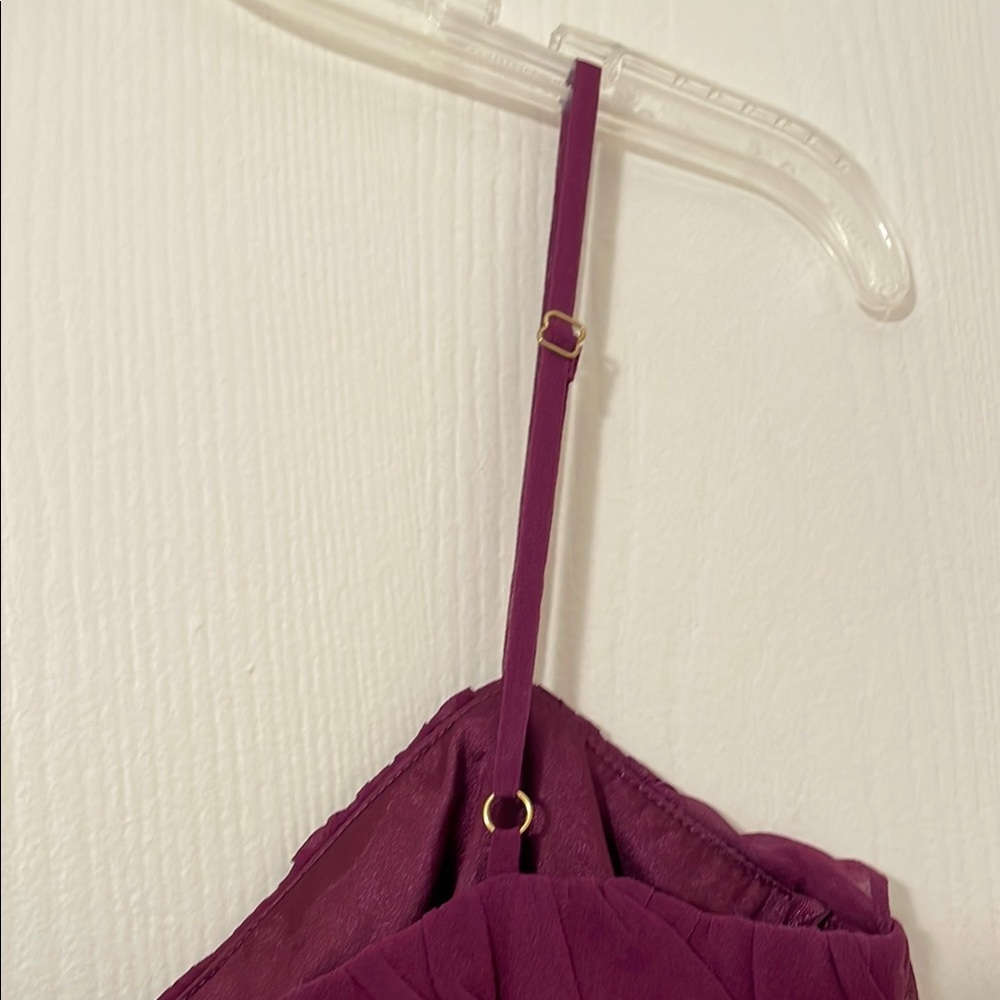 Donna Ricco Purple Ruffle Dress - Picture 8 of 8